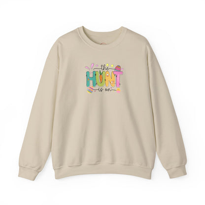 Easter 'The Hunt Is On' Crewneck Sweatshirt