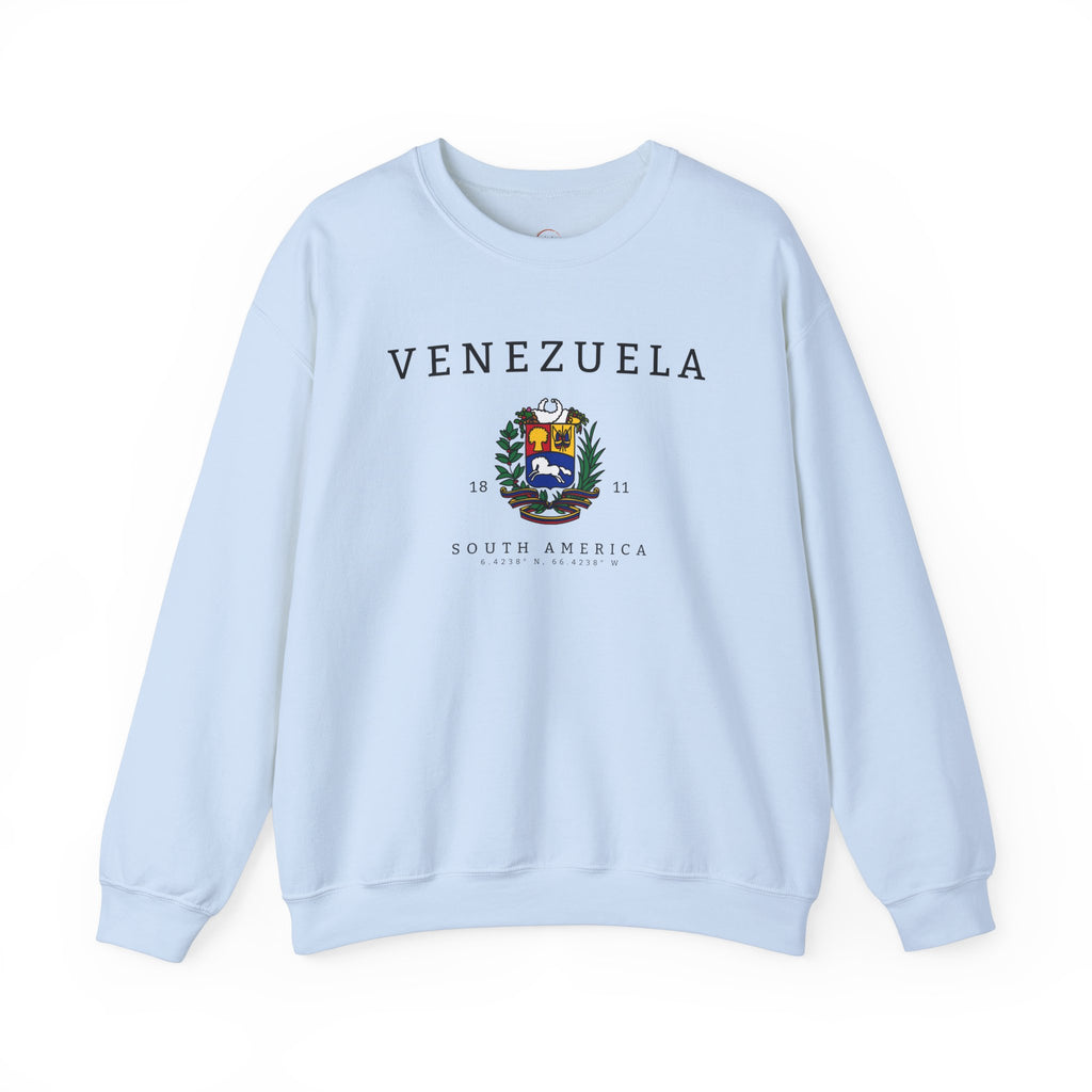Venezuela Sweatshirt - South American Gift, Unisex Crewneck Jumper, Venezuela