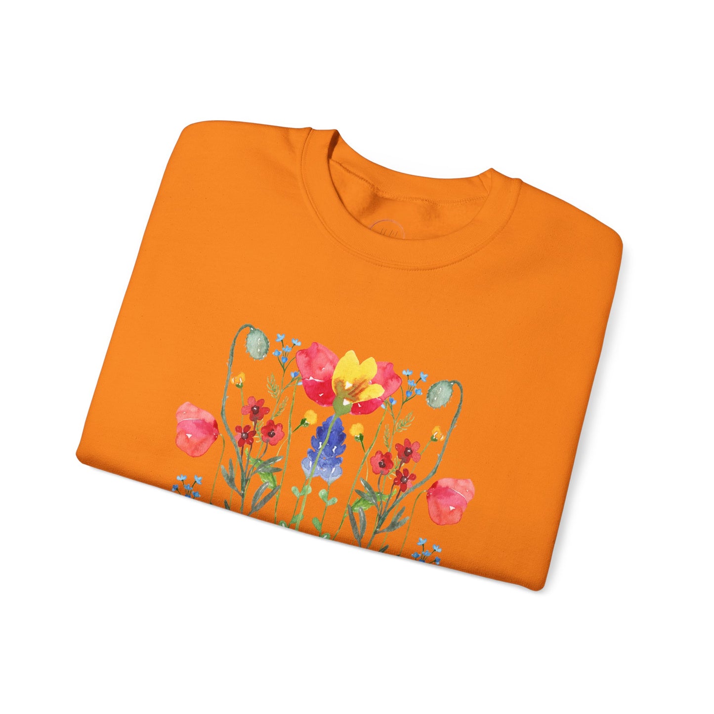 Wild Flowers Unisex Crewneck Sweatshirt