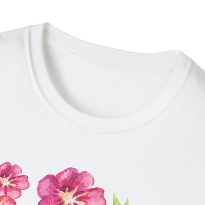 Botanical Bliss T-Shirt - Floral Print Tee