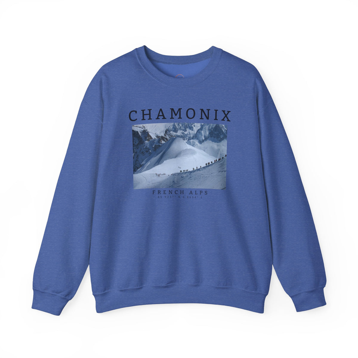 Chamonix Sweatshirt, Chamonix Sweater, Alpine Style Sweatshirt, Ski Sweatshirt Unisex