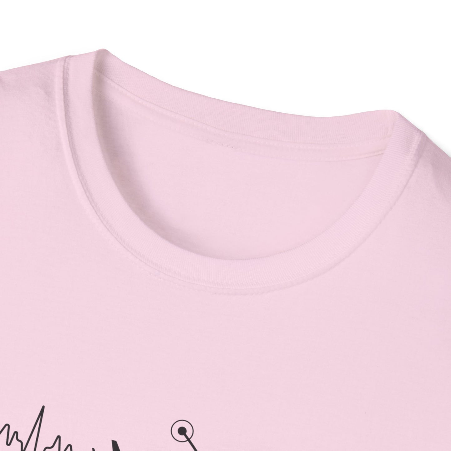 Heartbeats & Healing Unisex T-Shirt, Medical Nurse Doctor Gift