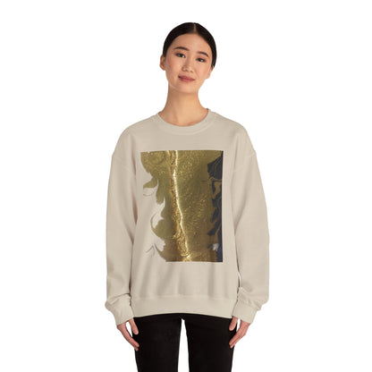 Gold Leaf Graphic Crewneck Sweatshirt | Cozy Fall/Winter Style Gift