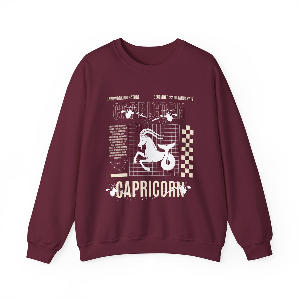 Capricorn Zodiac Unisex Sweatshirt