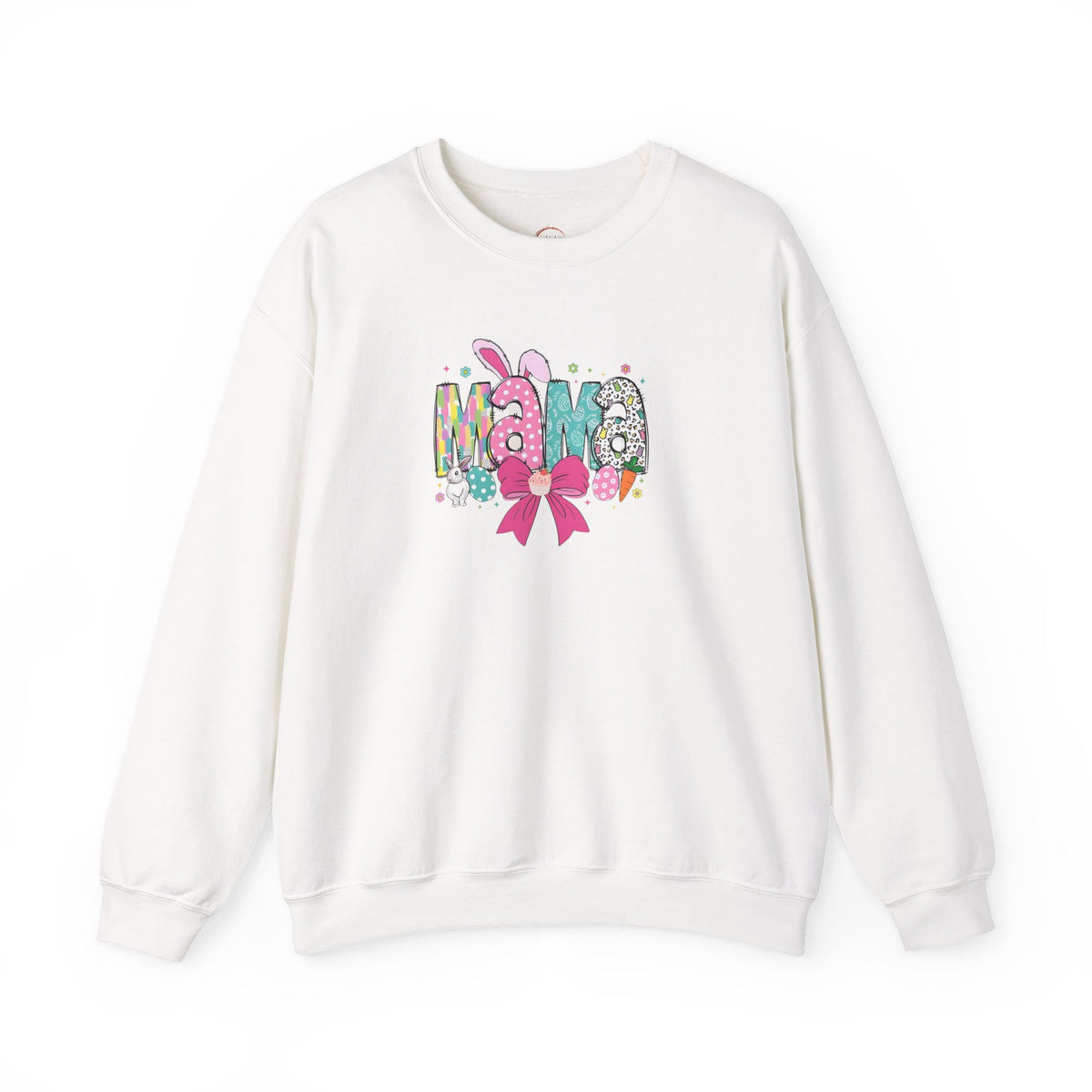 Mama Floral Ribbon Sweatshirt