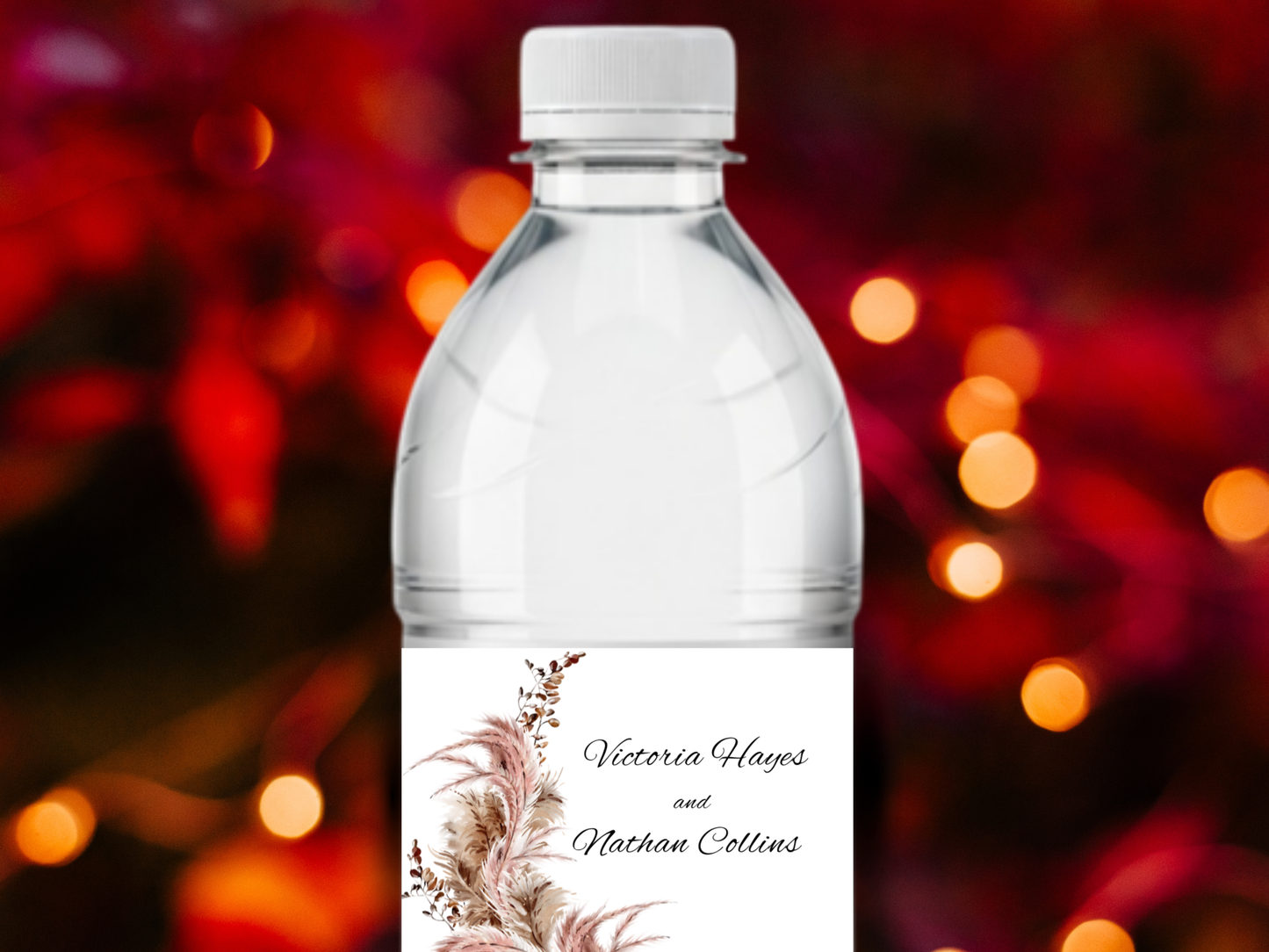 Wedding Invitation, RSVP, Details Card, Bottle label MTC388