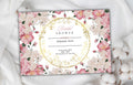 Pink Rose Bridal Shower Invitation | Floral Bridal Shower Editable Invitation Template | Wildflowers Shower Invite Printable | WS44