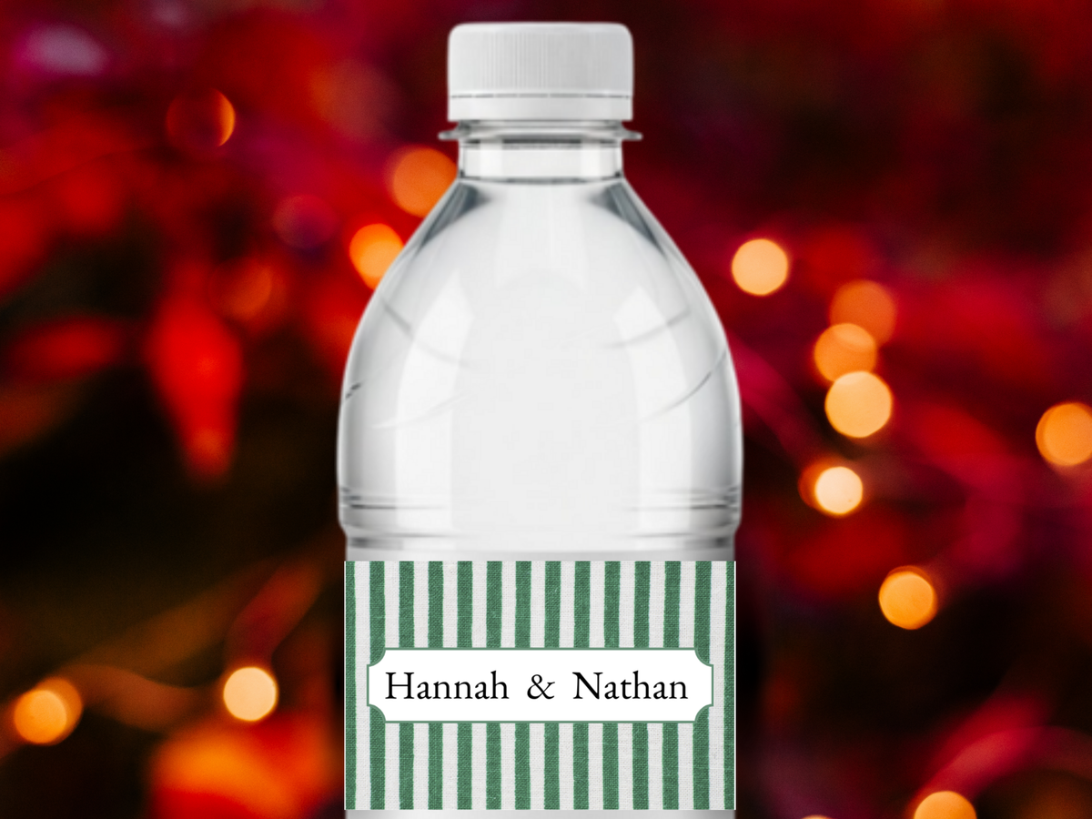 Wedding Invitation Set, RSVP, Wedding Details, Wedding Bottle Label Template, WI289