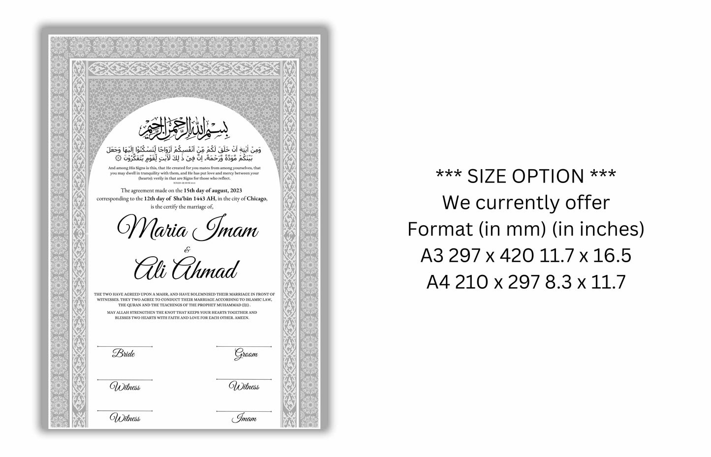 Islamic Marriage Certification nn133