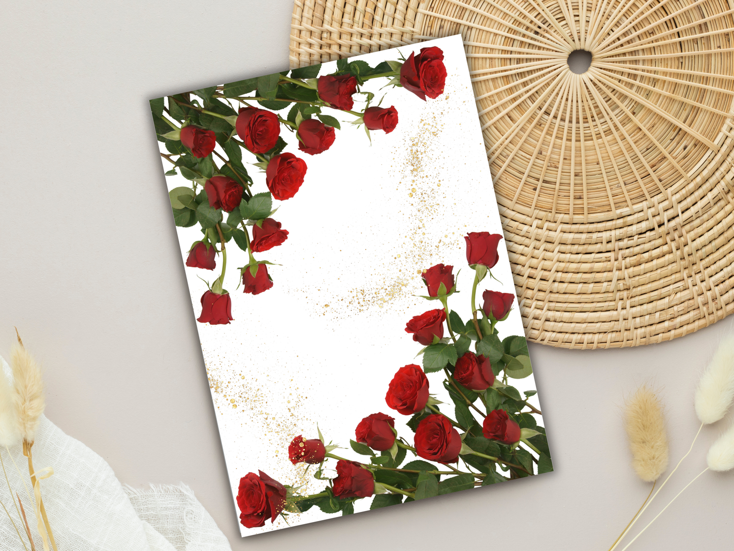 Wedding Invitation Template, RSVP, Details Card, Menu Card, Thank you Card, Place Card, Name Card WI266
