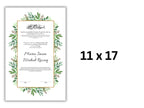 Nikkah Contract Template,Printable Nikkah Contract,Editable Nikkahnama,Muslim Wedding Certificate,Digital Download. NN185