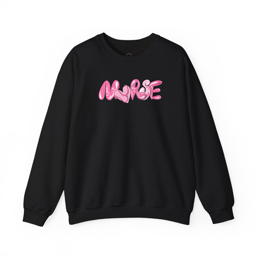 Nurse Heavy Blend Crewneck Sweatshirt - A1 Majestic