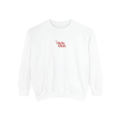 Embroidered Cozy Girls Club Sweatshirt