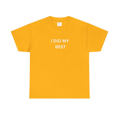 Plain White T-Shirt — Classic Crewneck Cotton Tee