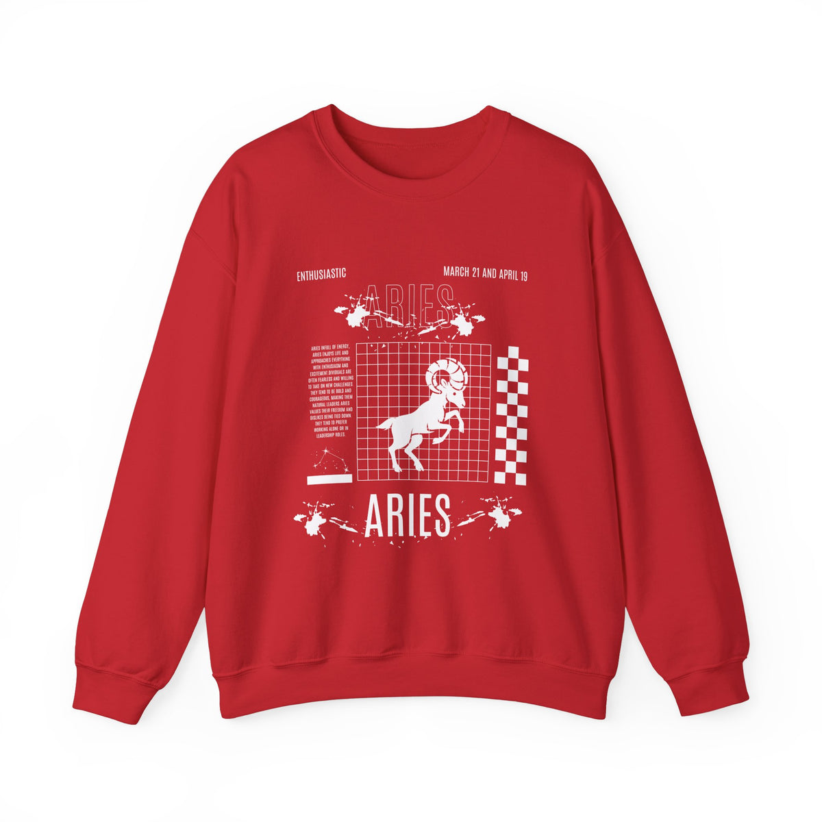 Aries Unisex Heavy Blend™ Crewneck Sweatshirt