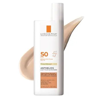 La Roche-Posay Anthelios Sunscreen SPF 40, Ultra-Light Fluid Broad Spectrum SPF 40, Face Sunscreen with Titanium Dioxide Mineral, Lightweight & Fast-Absorbing, Oil-Free, Matte Finish