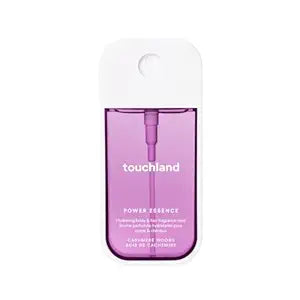 Touchland Hydrating Body & Hair Fragrance Mist, Cashmere Woods, 2 FL. OZ. Travel Size Body Spray