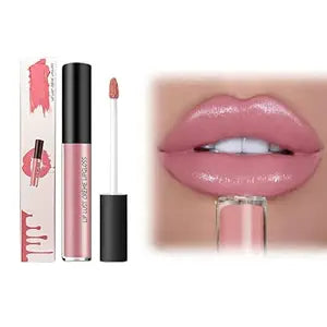 KAMOJI 2025 New Lips Staining Lip Oil, Upgrade Waterproof Lipstick Creamy Lip Gloss Non-stick to Cup, 12 Colors Cream Texture Lipstick Long-Lasting Moisturizing Lip Oil (#3)