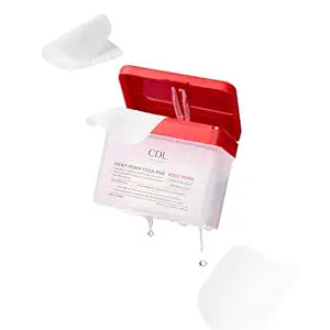 CDL Toner Pads Korean & Exfoliating Face Pads-Hydrating, Firming & Lifting, Redness-Reducing & Soothing with Dewy Rose PDRN, Hyaluronic Acid, PHA & Glutathione - Korean Skin Care, 60 Pads