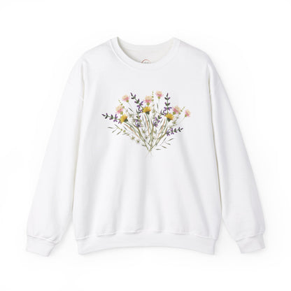 Wild Flowers Unisex Crewneck Sweatshirt