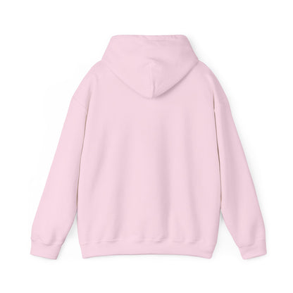 Heart Safety Pin Hoodie, Cozy Sweatshirt, Cute Gift for Her, Valentine's Day Apparel, Casual Streetwear