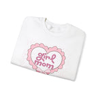 Girl Mom Sweatshirt, Motherhood Gift, Mom Life Apparel, Crewneck Jumper,