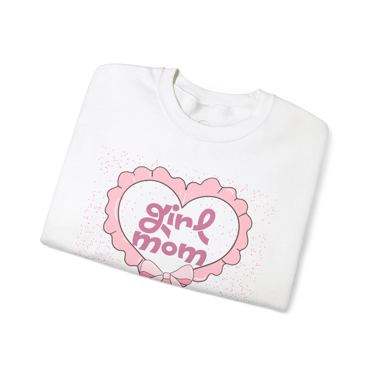 Girl Mom Sweatshirt, Motherhood Gift, Mom Life Apparel, Crewneck Jumper,