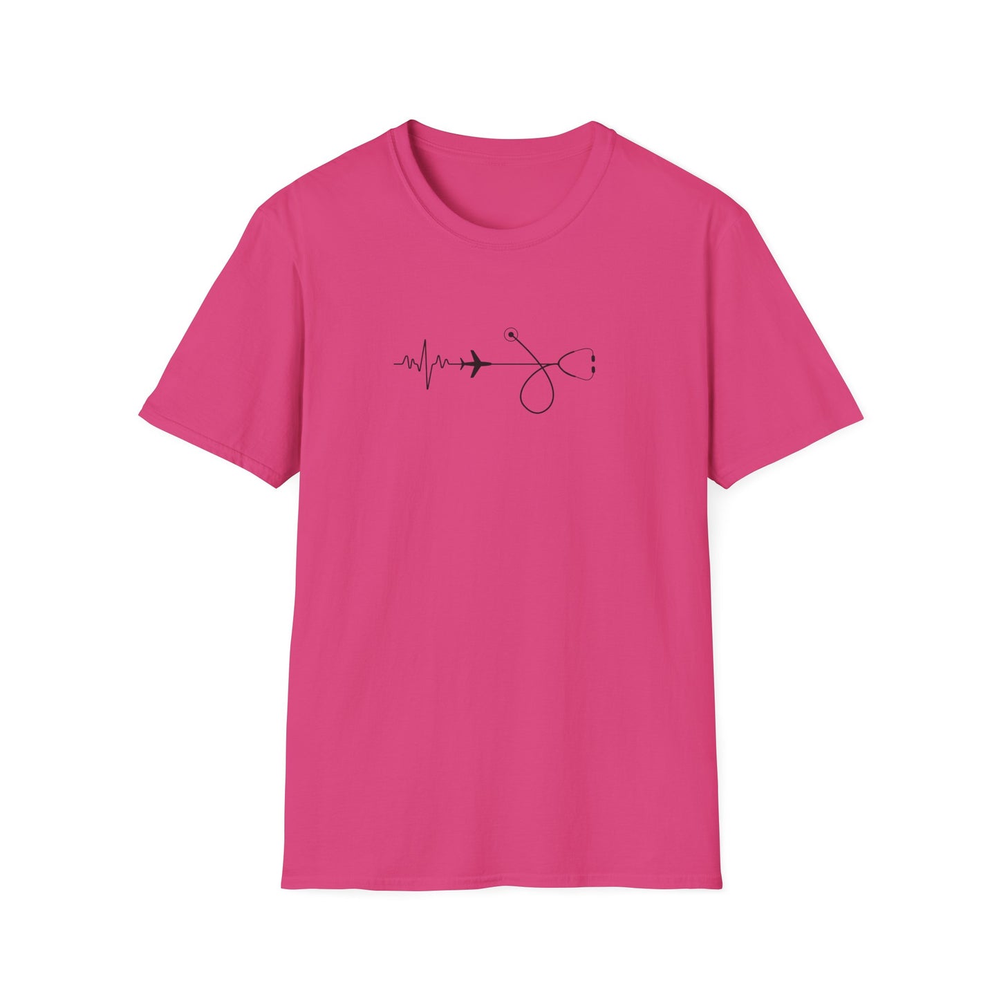 Heartbeats & Healing Unisex T-Shirt, Medical Nurse Doctor Gift