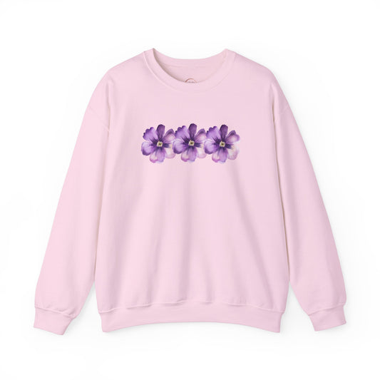 Floral Crewneck Sweatshirt