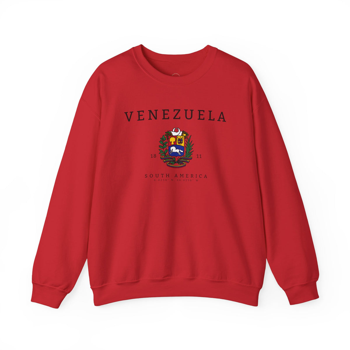 Venezuela Sweatshirt - South American Gift, Unisex Crewneck Jumper, Venezuela