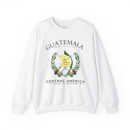 Guatemala Crewneck Sweatshirt - Central America Comfortable Unisex Sweatshirt