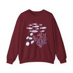 Sea Animals Vintage Unisex Crewneck Sweatshirt