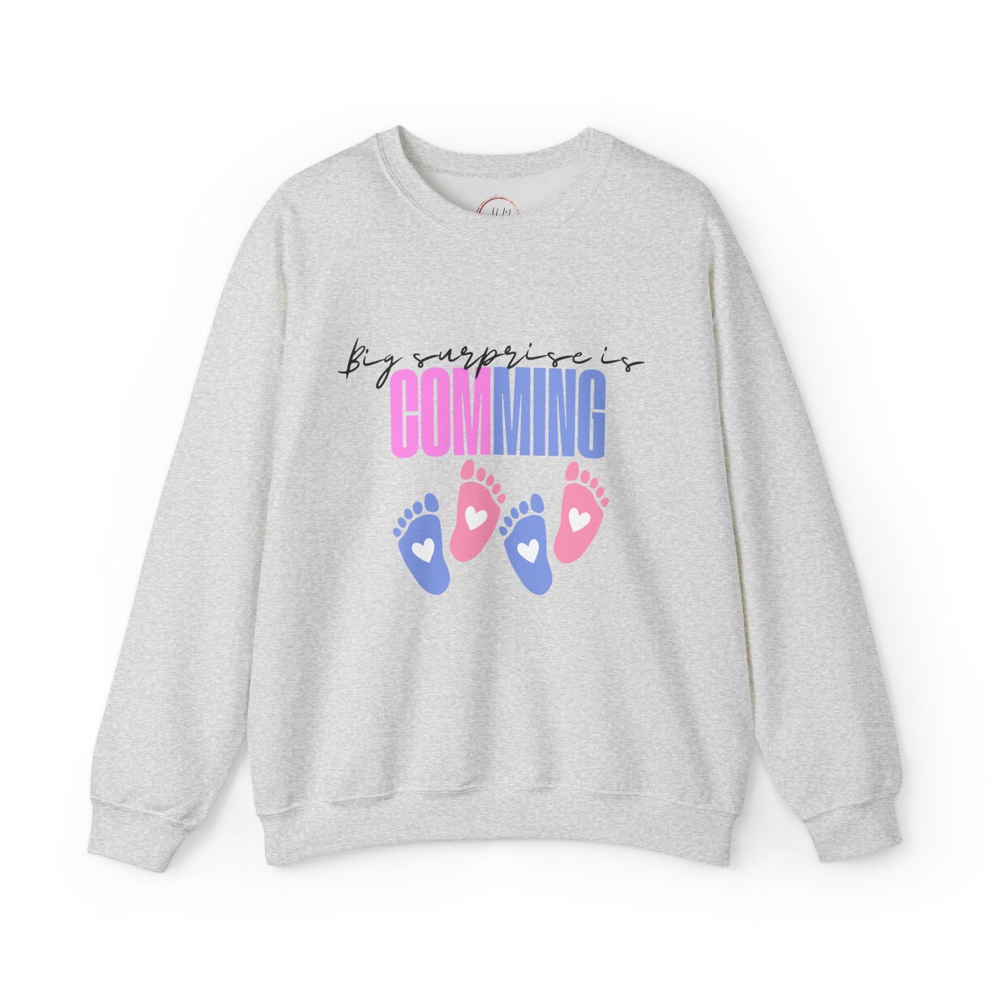 Pregnancy Announcement Sweatshirt: Unisex, Heavy blend,