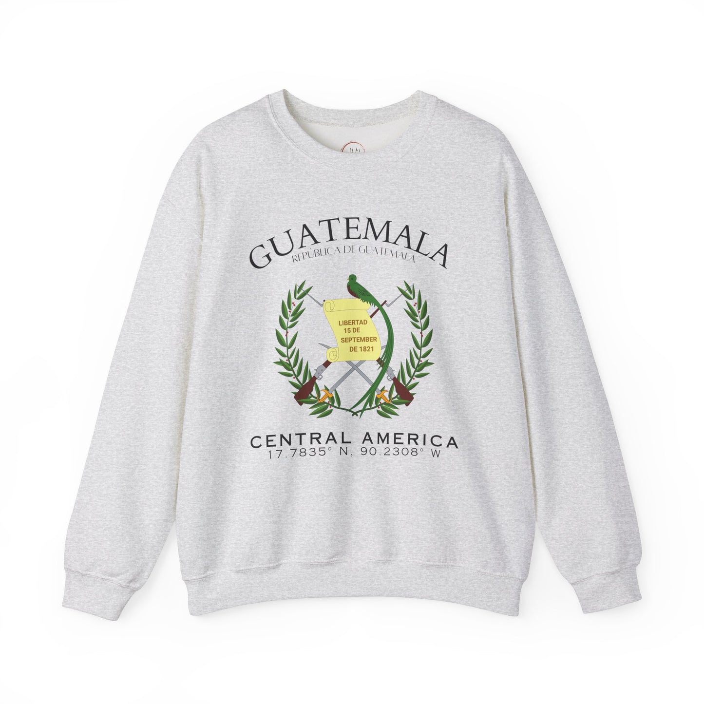 Guatemala Crewneck Sweatshirt - Central America Comfortable Unisex Sweatshirt