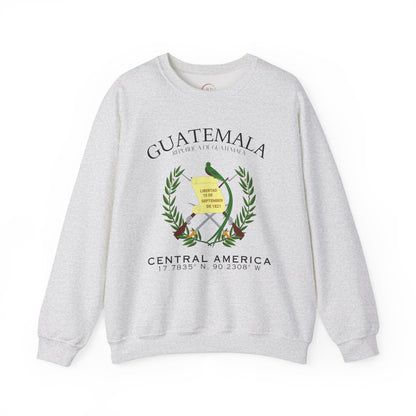 Guatemala Crewneck Sweatshirt - Central America Comfortable Unisex Sweatshirt