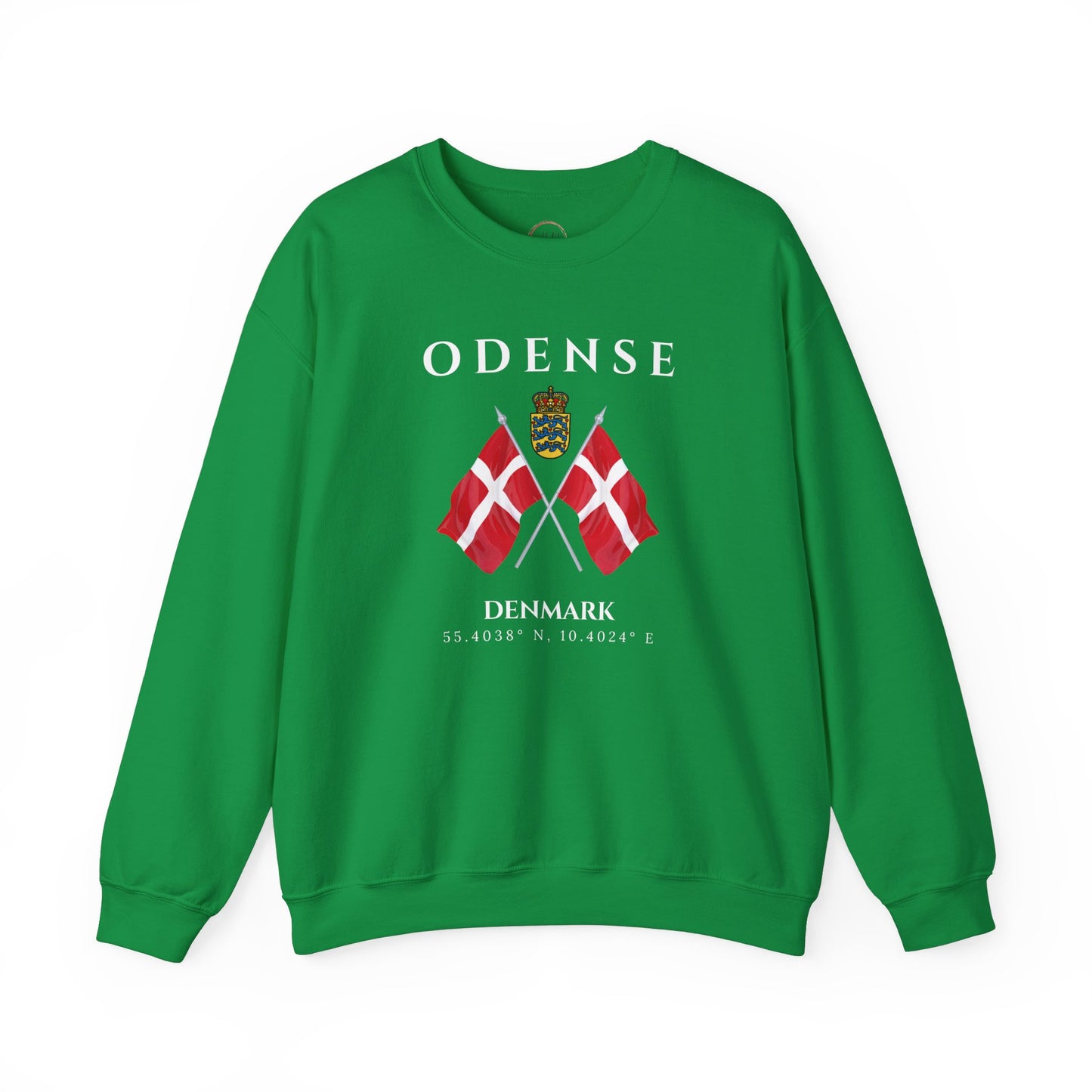 Odense Sweatshirt, Unisex Sweater, Scandinavian, Denmark, gift, Nordic Style, Odense Denmark,