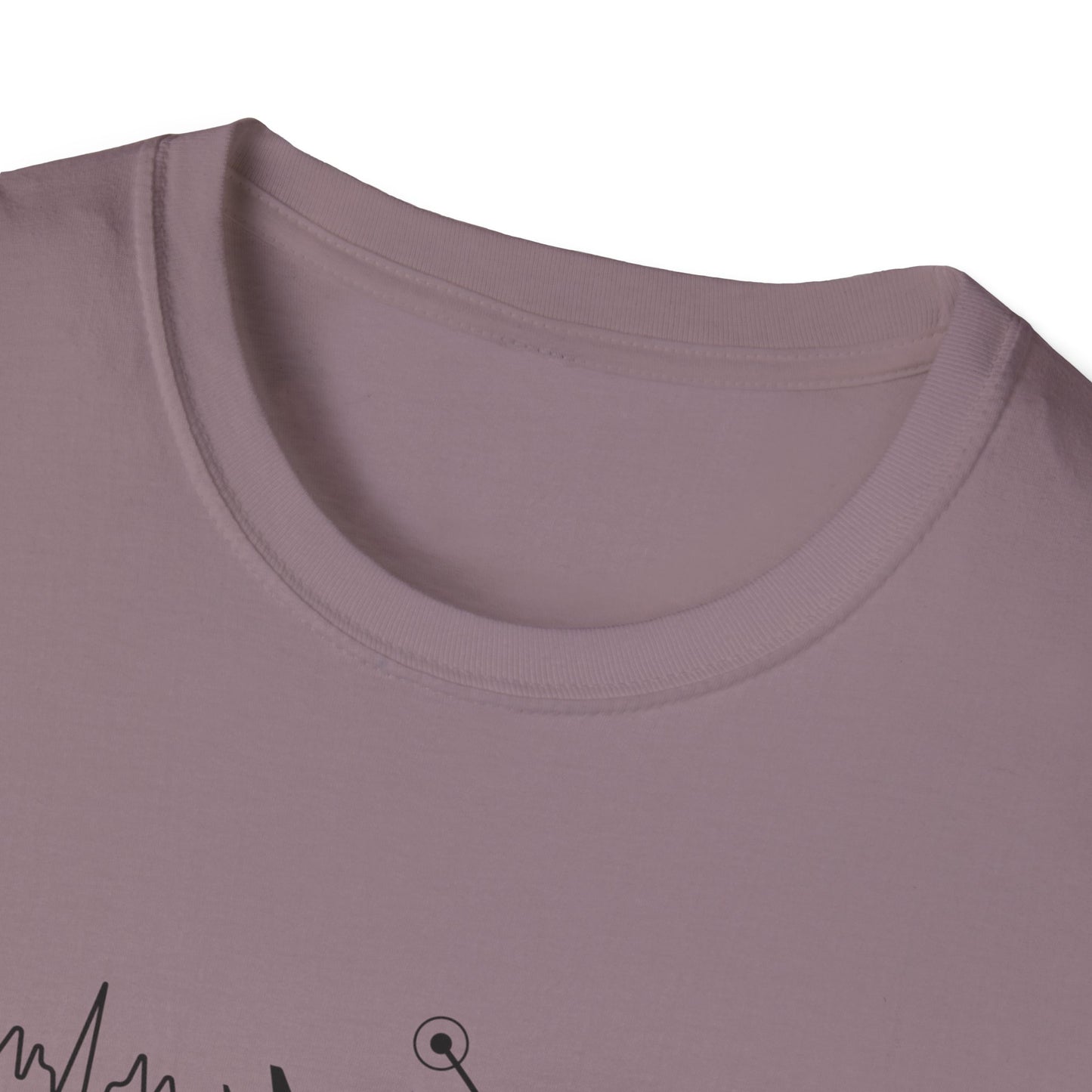 Heartbeats & Healing Unisex T-Shirt, Medical Nurse Doctor Gift