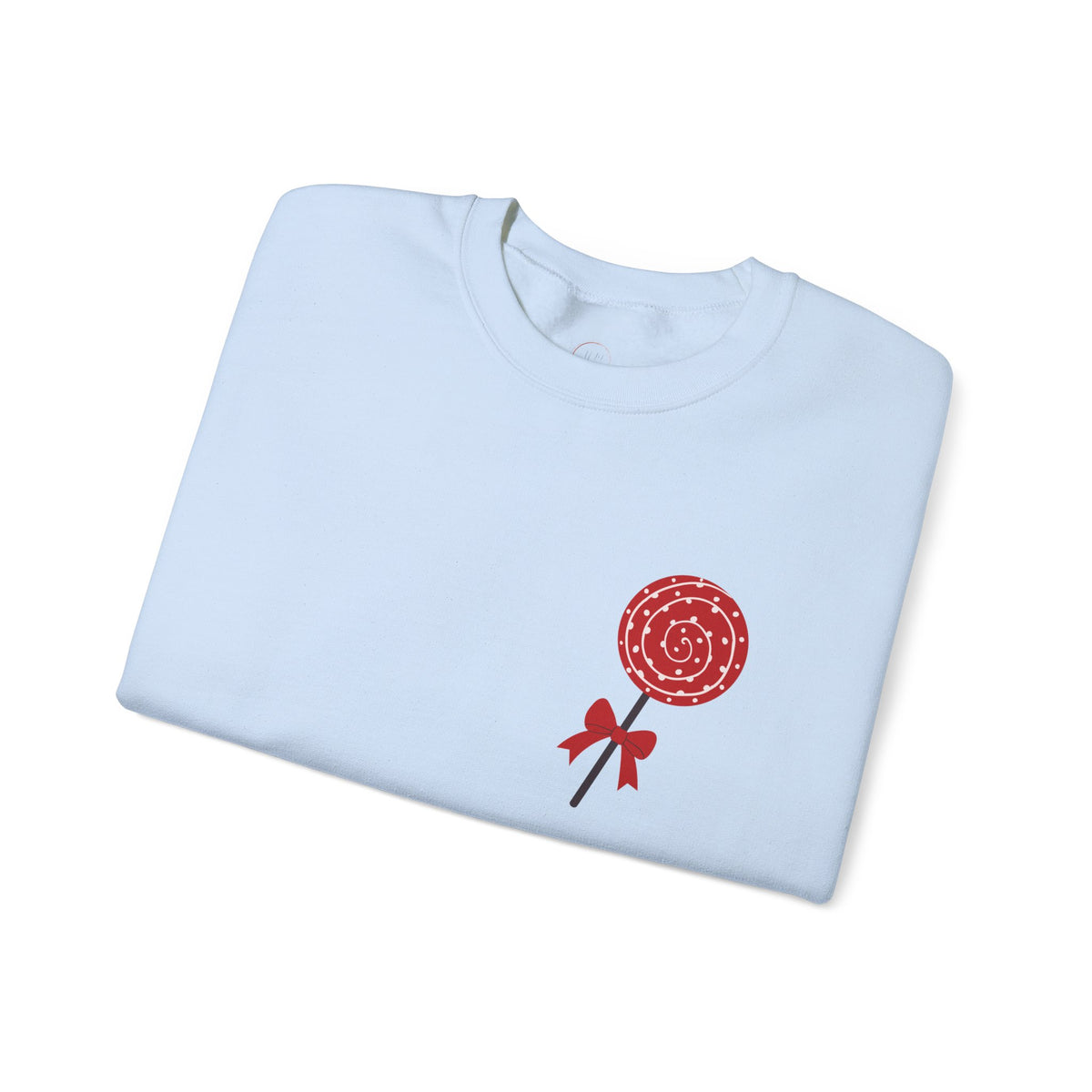Valentine's Day Sweet Candy Sweatshirt, Pink Red Cute Unisex Crewneck Jumper,