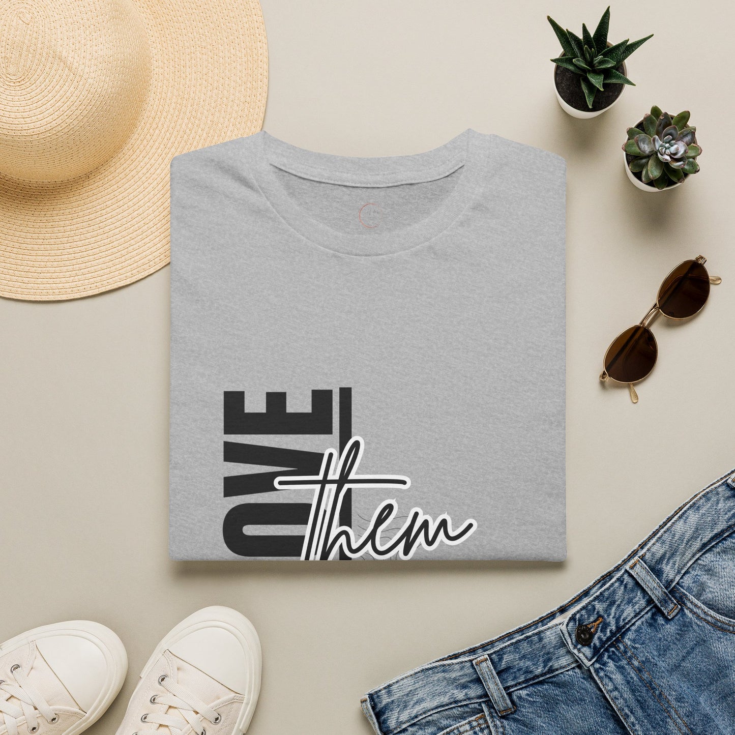 T-Shirt — 'Pray One Them' Minimal Faith Graphic Tee