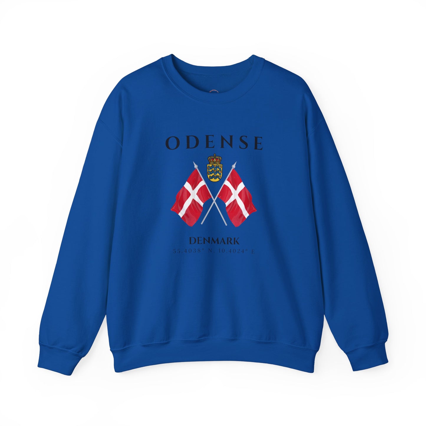 Odense Sweatshirt, Unisex Sweater, Scandinavian, Denmark, gift, Nordic Style, Odense Denmark,