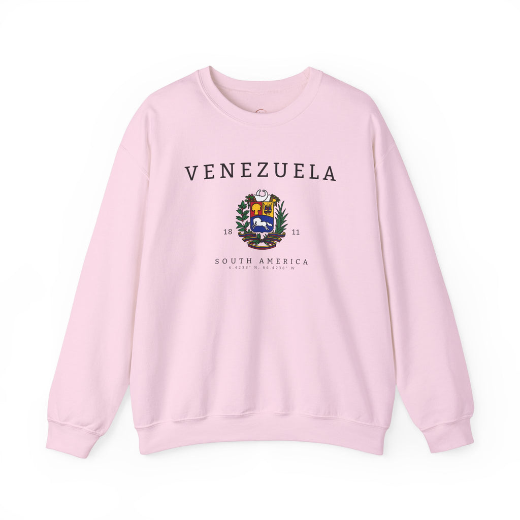 Venezuela Sweatshirt - South American Gift, Unisex Crewneck Jumper, Venezuela