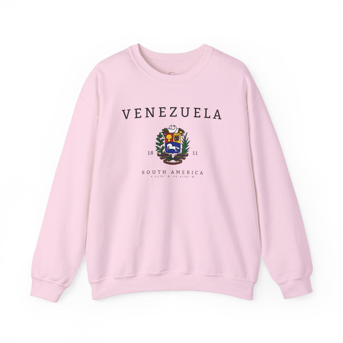Venezuela Sweatshirt - South American Gift, Unisex Crewneck Jumper, Venezuela