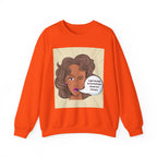 Girl Power Unisex Sweatshirt, Empowering Crewneck Jumper, Inspirational Women's