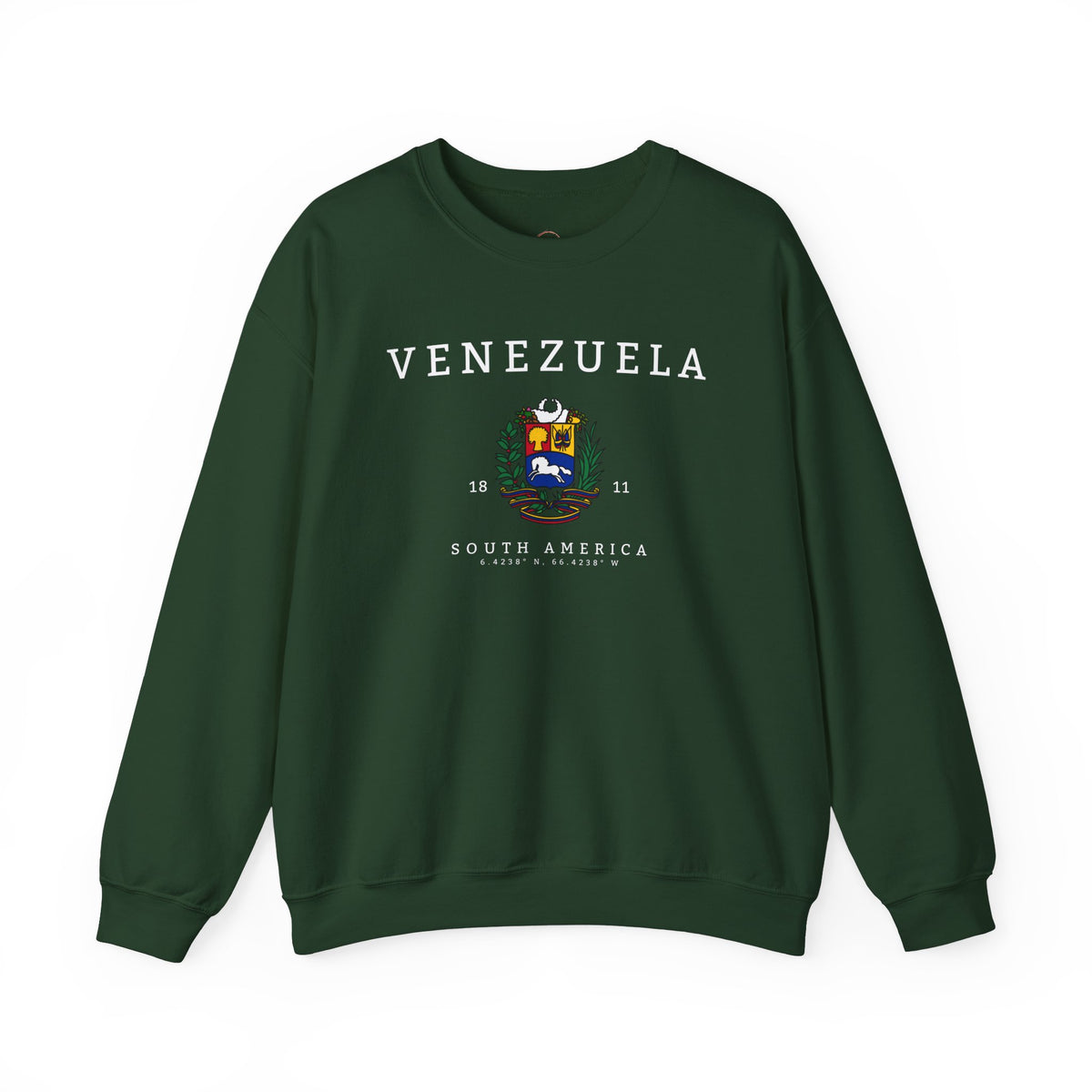 Venezuela Sweatshirt - South American Gift, Unisex Crewneck Jumper, Venezuela