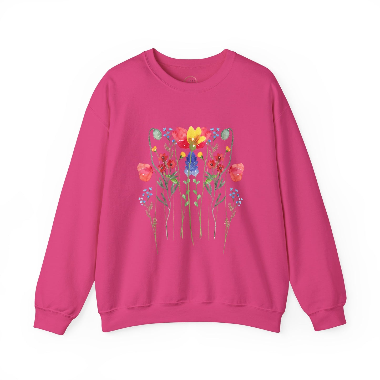 Wild Flowers Unisex Crewneck Sweatshirt