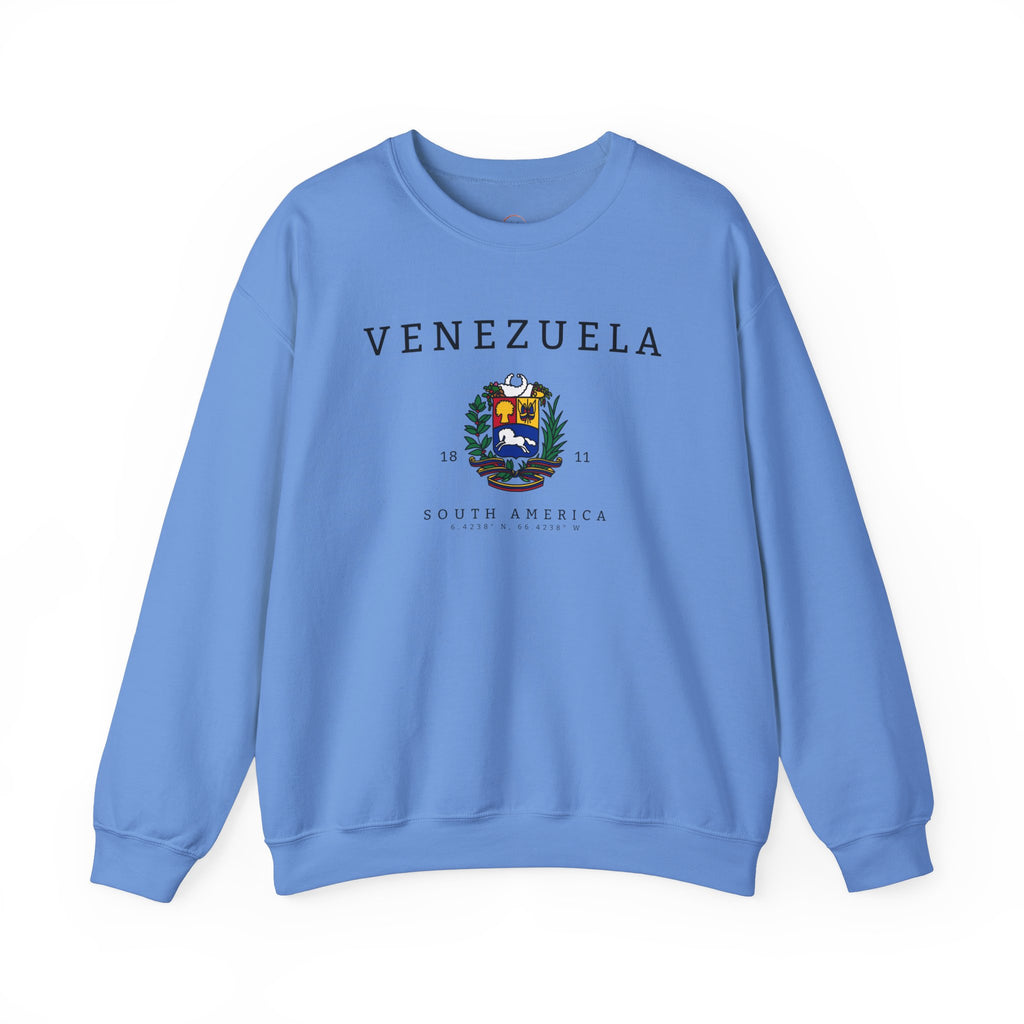 Venezuela Sweatshirt - South American Gift, Unisex Crewneck Jumper, Venezuela
