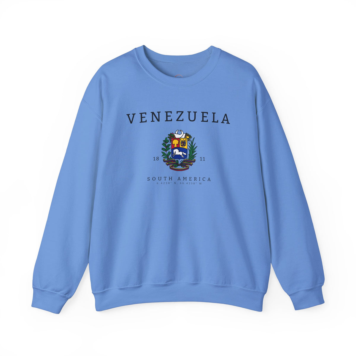 Venezuela Sweatshirt - South American Gift, Unisex Crewneck Jumper, Venezuela