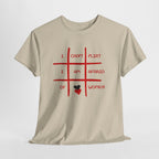 I Can't Flirt I Am Afraid of Women Tee - Funny Tic-Tac-Toe Graphic T-Shirt