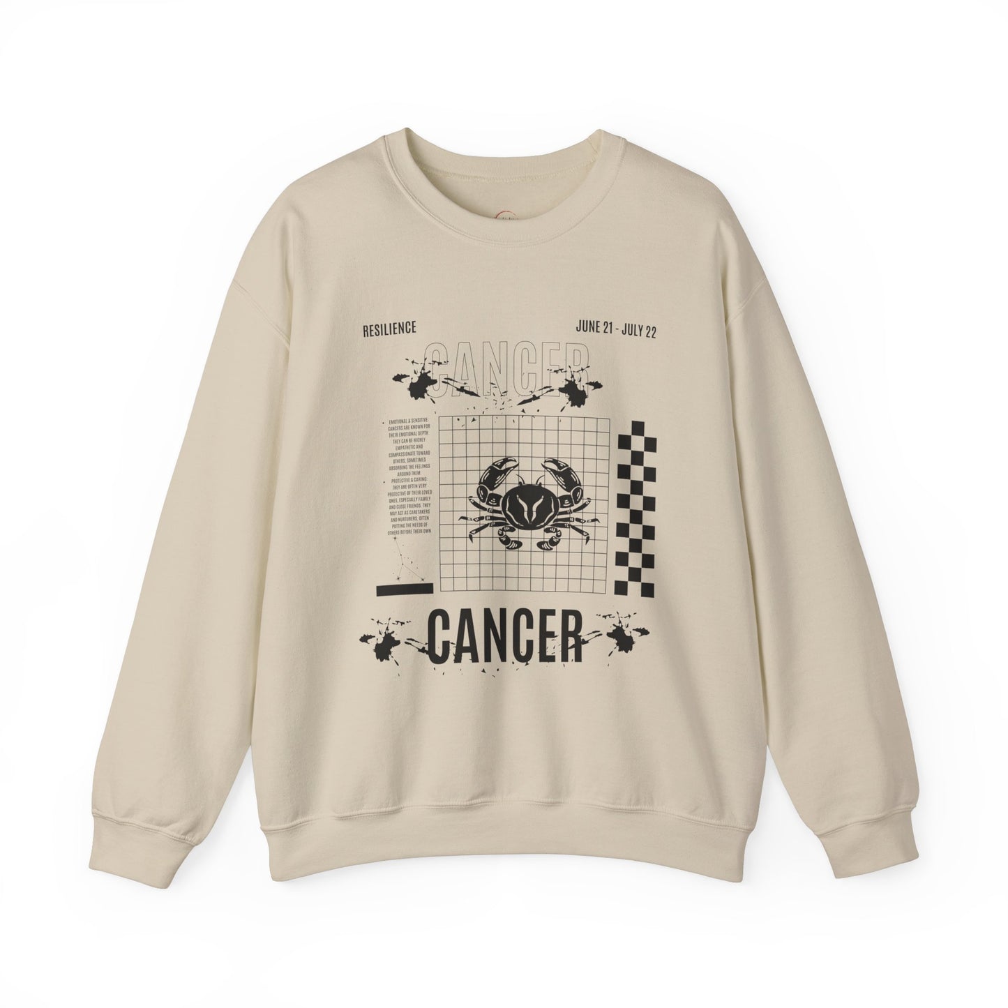 Cancer Zodiac Sweatshirt, Horoscope Unisex Jumper, Astrology Sign Clothing,