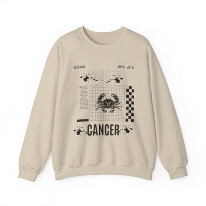 Cancer Zodiac Sweatshirt, Horoscope Unisex Jumper, Astrology Sign Clothing,